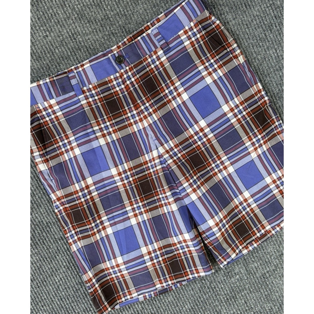 IZOD Plaid Shorts Mens Size 32 Preppy Y2K Golfcore Dadcore‎ Summer Heritage Ivy